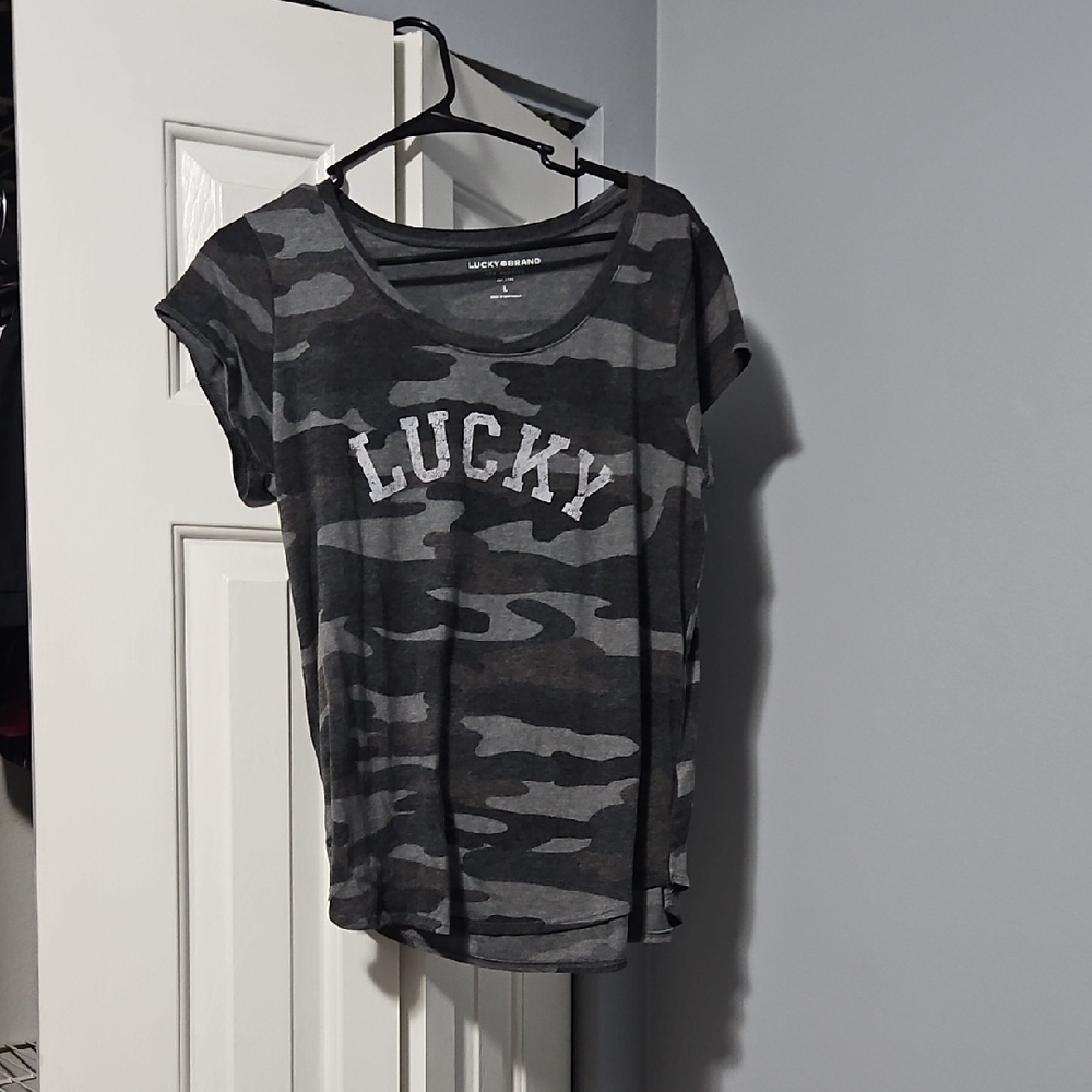 Camo Lucky Brand Tee